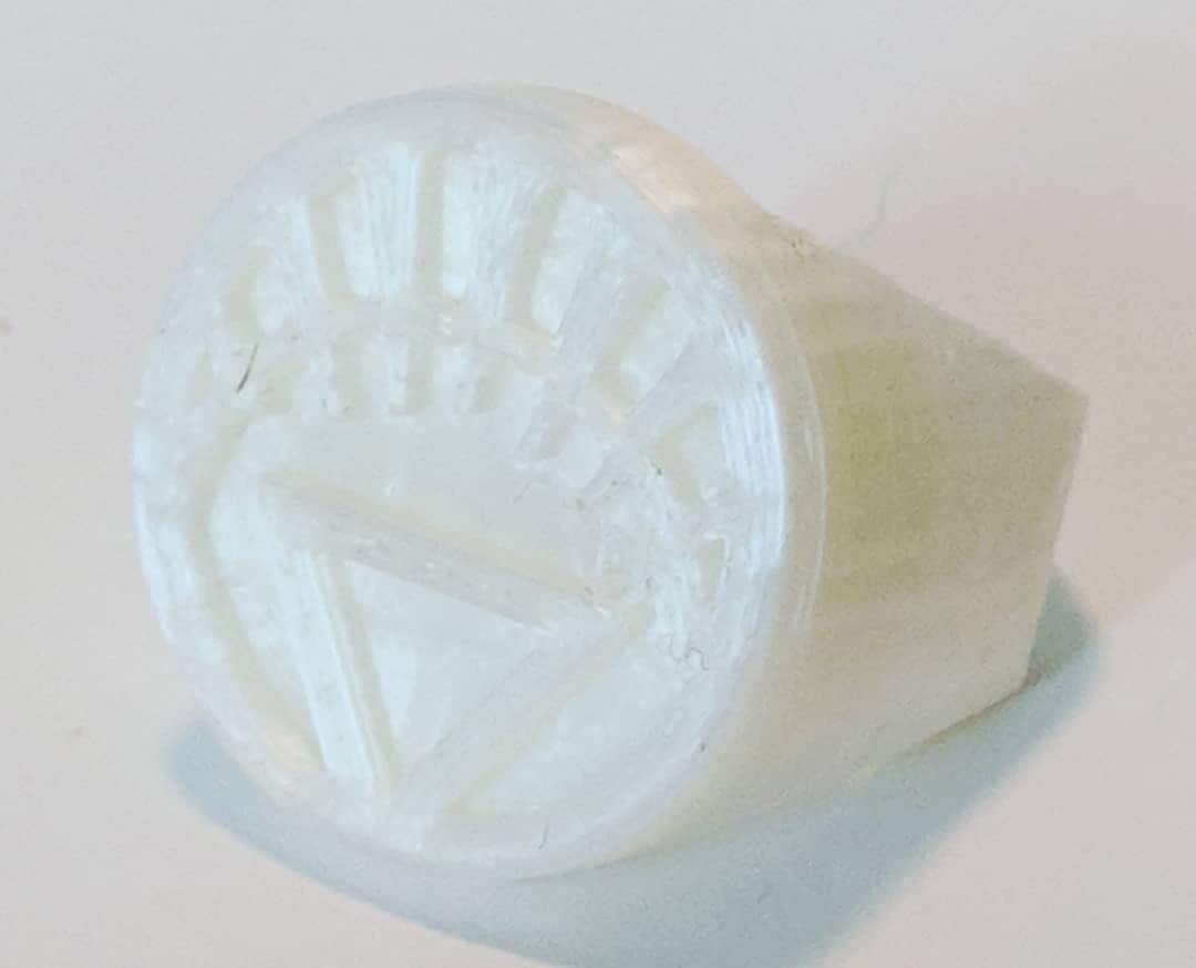 Download 3d Printed White Lantern Ring Etsy
