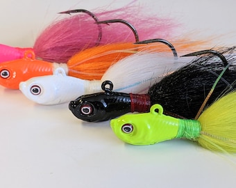 Poison Tail Swim Jig Mustad fluke, Sea Bass, Striper 2 of 2 