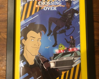 Ghostbusters Crossing Over #4 Framed Comic Book (IDW Comics)