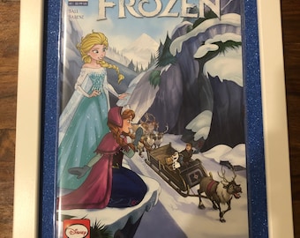 Frozen #1 Framed Comic Book (Disney Comics)