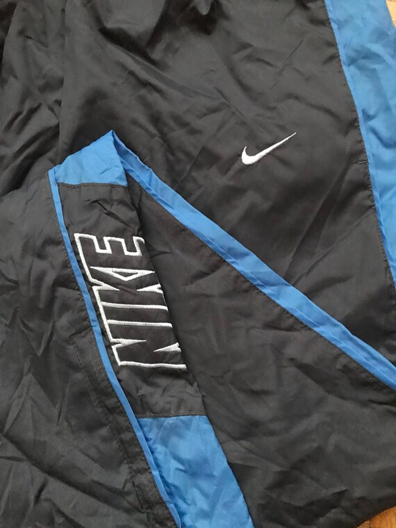 Nike Track Pants Grey NOS NWT Nylon Pants Swoosh V
