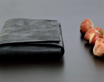 Minimal leather case iPhone 15 | iPhone 14 Pro Max designer pouch | Unique Apple iPhone sleeve