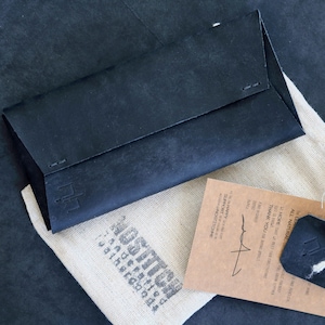 Etui portefeuille Samsung Z Fold 6 - Fabriqué à la main dans l'UE à partir de cuir italien de haute qualité | Étui en cuir pour Galaxy S25 Plus Ultra