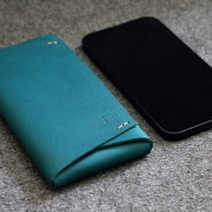 Nothing CMF Phone 2 Pro leather cell phone case - Мade in the EU | Minimal handmade cover sleeve for Nothing Phone 3a Pro