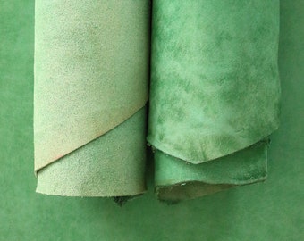 Pflanzlich gegerbtes Leder Italienische Lederblätter | Vorgeschnittene Lederstücke