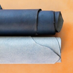 Vegetable Tanned Leather Scraps | Cowhide Offcuts for Crafts - Etsy