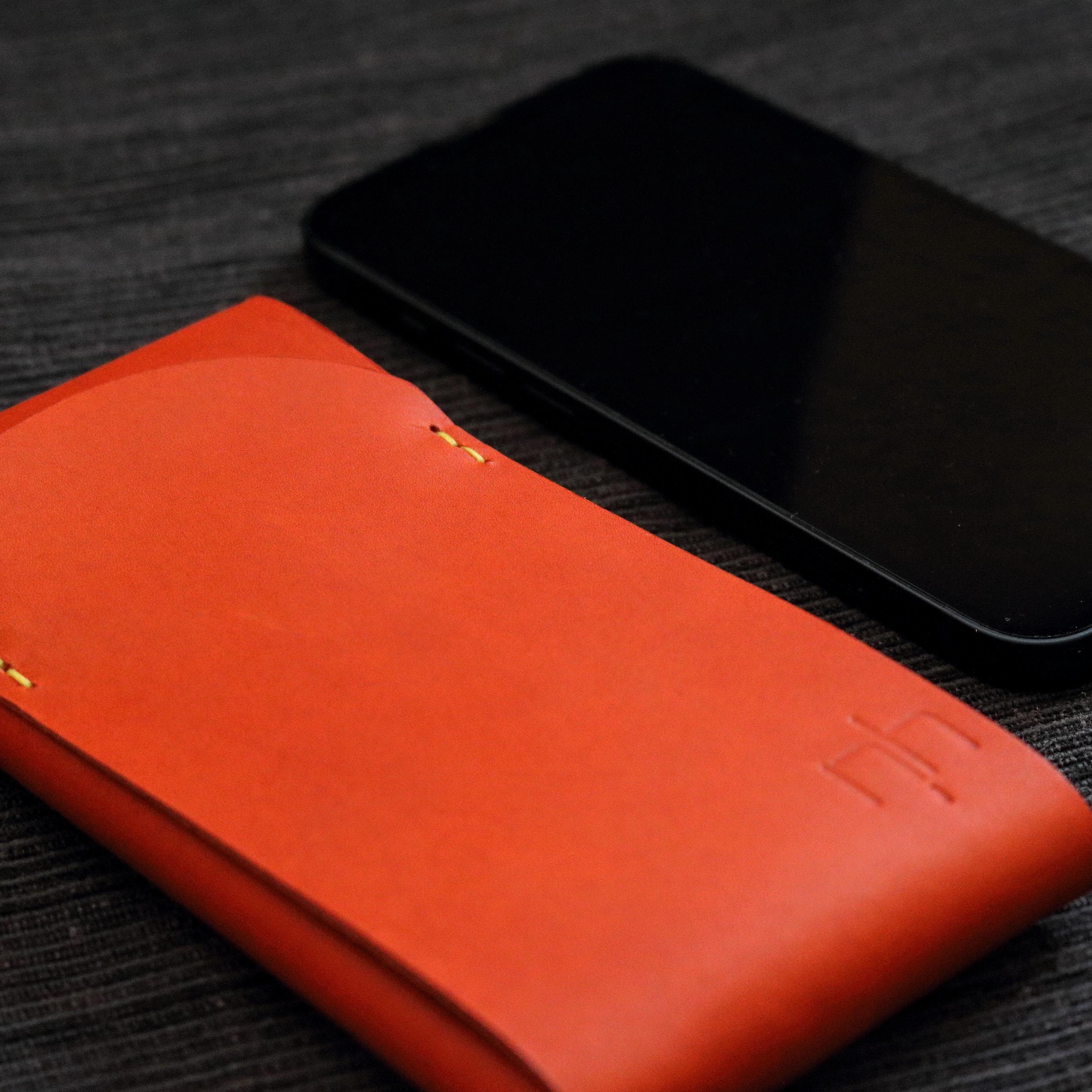 Handmade Leather Phone Sleeve for Xiaomi | Full Grain Italian