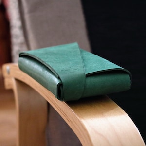 Étui portefeuille en cuir personnalisé pour téléphones Pixel 9 Pro Fold - fabriqué à la main dans l'UE | Étui de protection portefeuille en cuir pour le Pixel 9 Pro XL