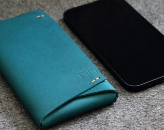 Leather Cell Phone Case for iPhone | Minimal Cover Made in the EU