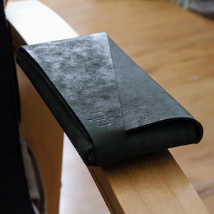 Handmade Italian Leather Origami Wallet Case for OnePlus Open