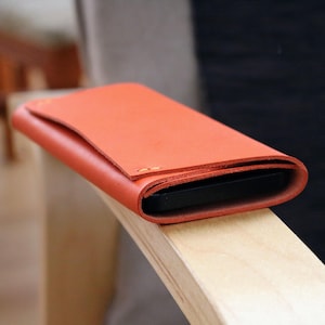 Nothing CMF Phone 2 Pro stylish leather phone case - Мade in the EU | Minimal handmade cover sleeve for Nothing Phone 3a Pro