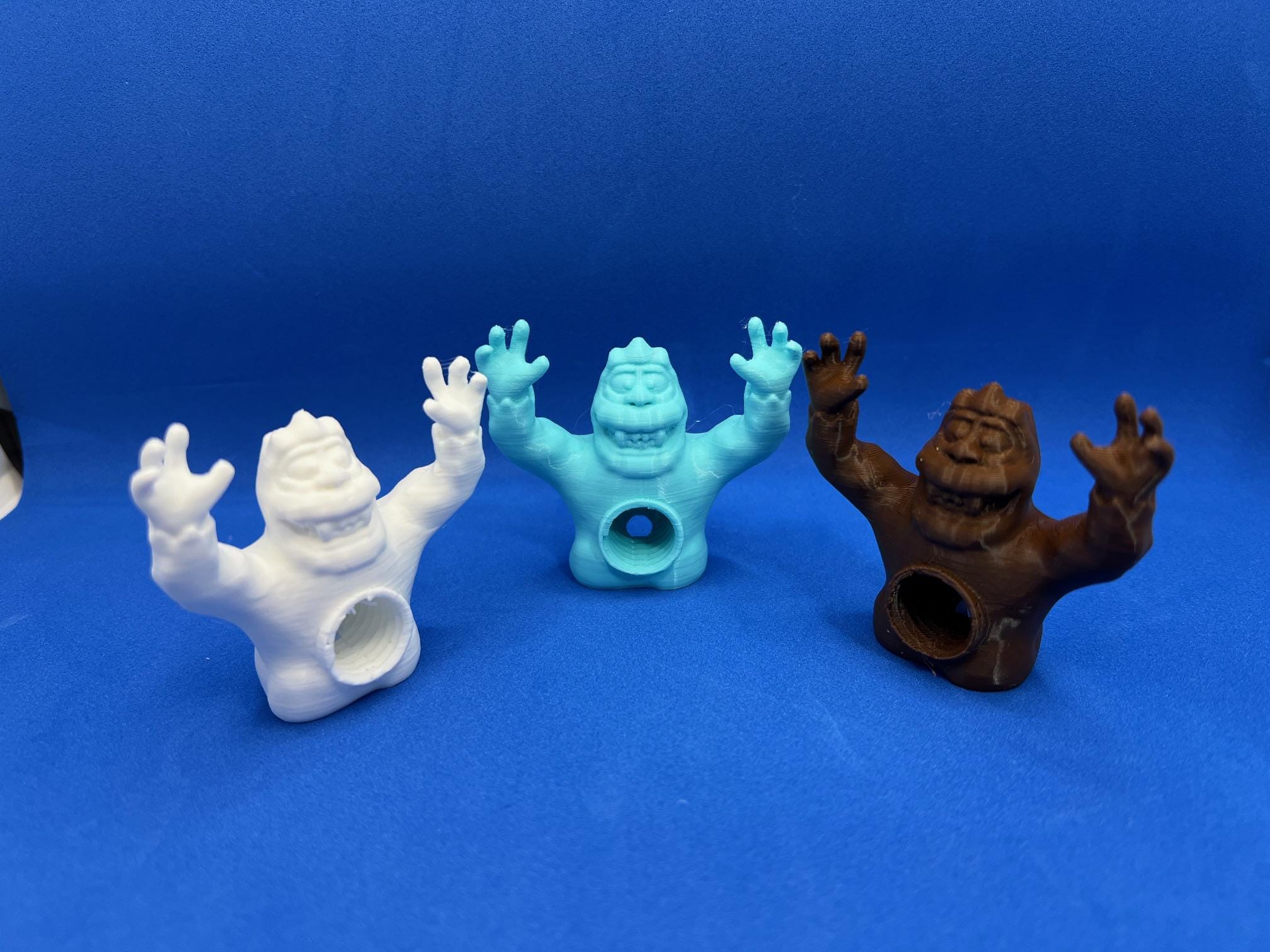 Pooping Bigfoot, Abominable, or Yeti Toothpaste Topper (fits most toothpaste tubes)
