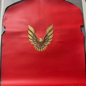 Pontiac Trans Am Embroidered Bird Rear Seat Decorative Cover - Discount (less than perfect)