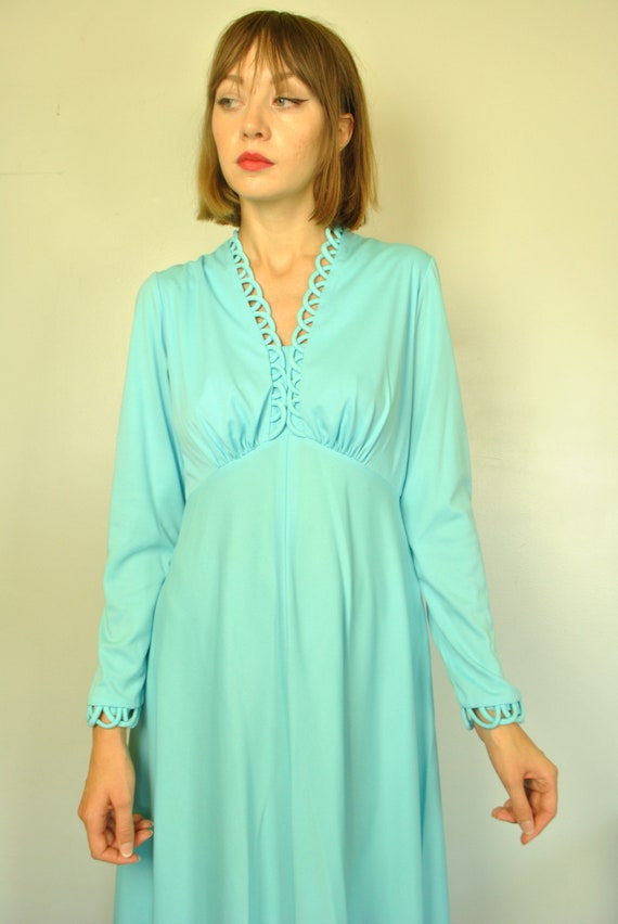 Vintage Dress, Grecian, 60's Clothing, 70's Clothi