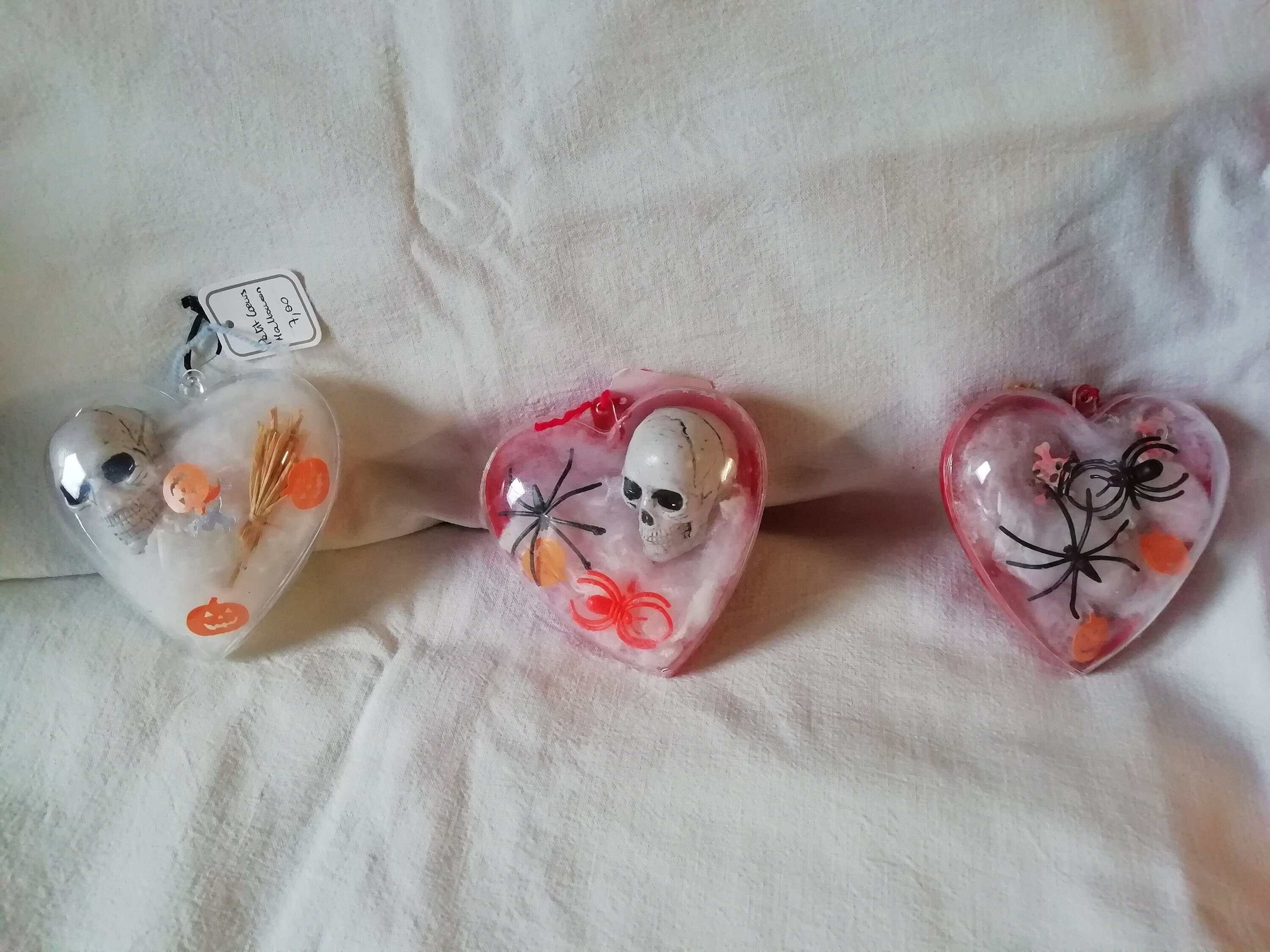 Cœurs Décorés Halloween