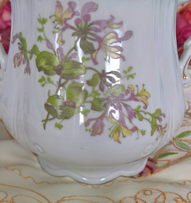 Beautiful Vintage French Porcelain Jar
