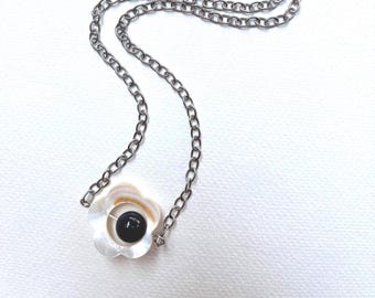 Fidget Necklace • Stainless Steel Sensory Jewelry for Anxiety & Focus • Tactile Stim Pendant for Adults