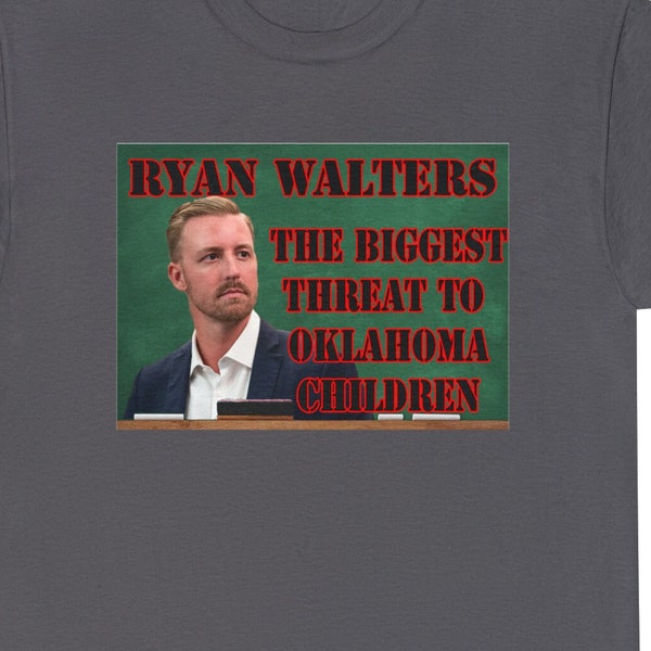 Ryan Walters Oklahoma school superintendent protest T-shirt Impeach this fool Stand up for our kids and teachers