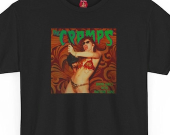 The Cramps Poison Ivy Bikini Girls With Machine GunsT-shirt, Vintage Rockabilly, Vintage Punk Rock