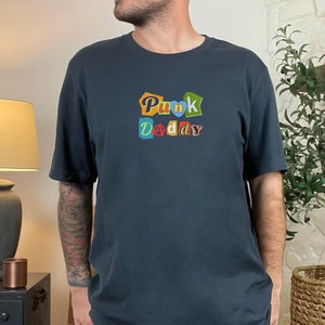 Camiseta Punk Rock Dad Camiseta exclusiva e legal para o Dia dos Pais Presente para um cara Rockabilly camiseta única Perfeita para qualquer momento Camiseta Emo Goth Vibes