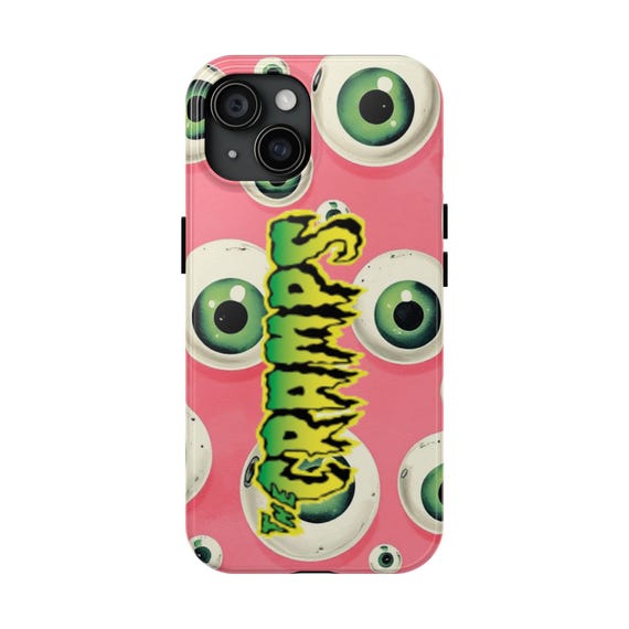 The Cramps Eyeball Phone Case, Rockabilly Punk Cover The Cramps Eyeball Phone Case, Rockabilly Punk Cover