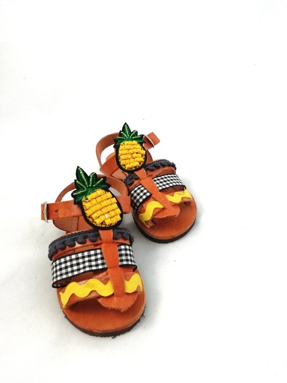 baby pineapple sandals