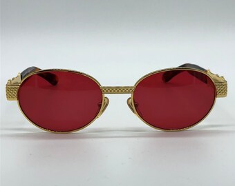Lunettes Vintage Trend Company 542 Or Cuivre - Forme Ovale Métal - Monture Unisexe Adulte