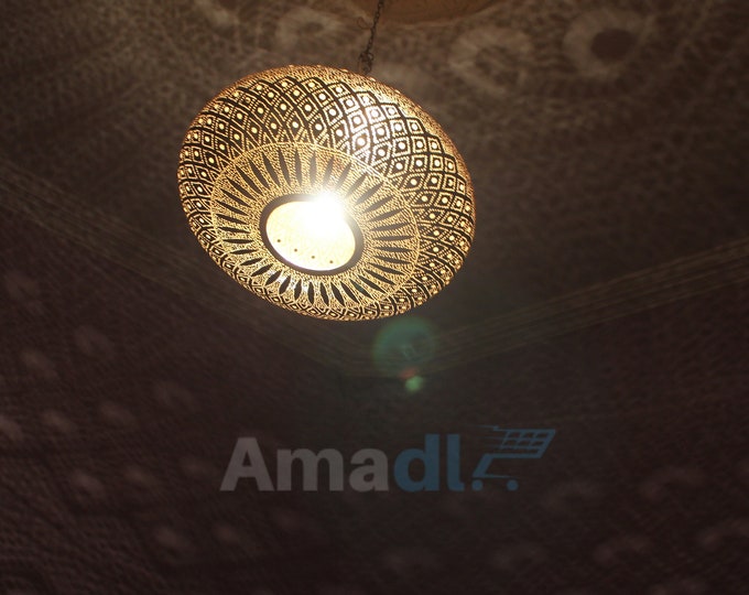 Moroccan Pendant Light , Chandelier Lighting  , Moroccan lamp , Ceiling Light , Hanging Lamp ,