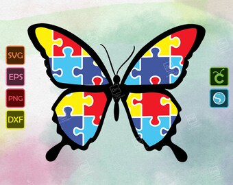 Download Autism Butterfly Etsy