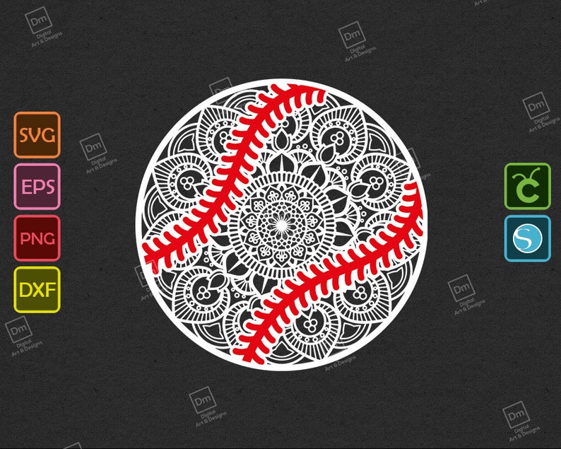 Free Free Baseball Mandala Svg Free 362 SVG PNG EPS DXF File