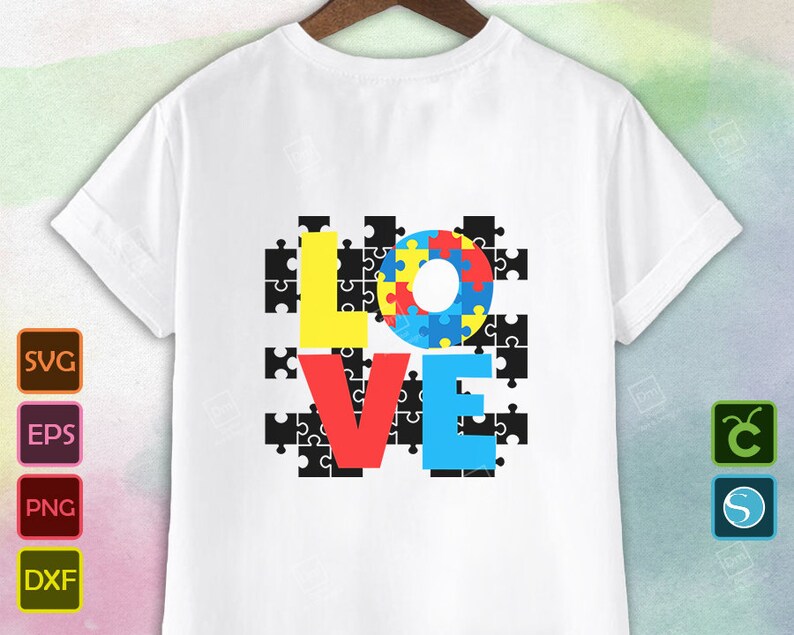 Free Free 266 Love Autism Svg SVG PNG EPS DXF File