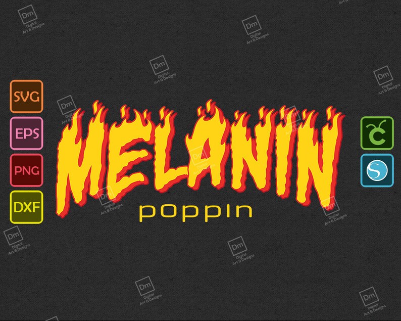 Download Melanin Poppin Svg African American Woman Png Black Girl ...