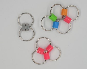 BULK Key Ring Fidgets - Classroom - 3 Styles!