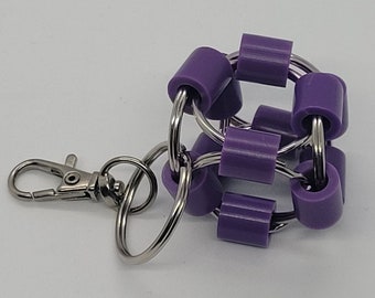 Cubed Finger Fidget Keychain | 16 Color Options!