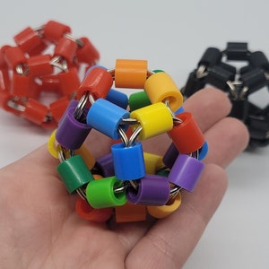 Dodecagon Finger Fidget | D12 Shaped Fidget | 16 Color Options!