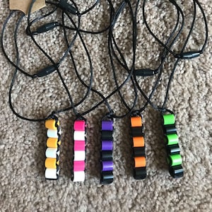 Beaded Fidget Necklace - 16 Color Options