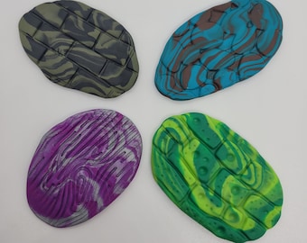 Textured Palm Worry Stone - 22 Color Options! - Finger Fidget