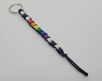 Straight Ally Pride Fidget Keychain