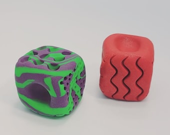 Worry Stone Fidget Cube - 21 Color Options! - Finger Fidget