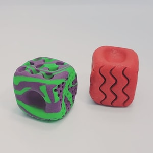 Worry Stone Fidget Cube - 21 Color Options! - Finger Fidget