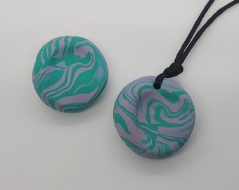 Worry Stone Necklace and Worry Stone Combo Pack | Finger Fidget