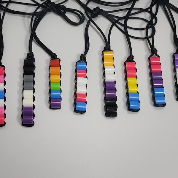 Pride Fidget Necklace | 19 Pride Flags