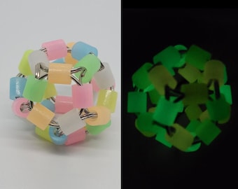 Glow in the Dark Dodecagon Finger Fidget | D12 Shaped Fidget