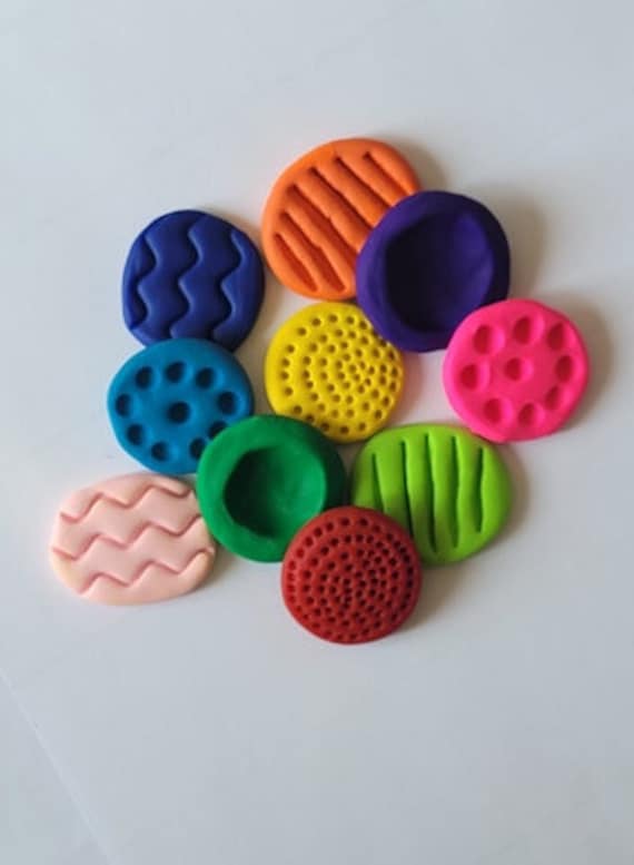 Textured Worry Stones - 23 Color Options! - Finger Fidget