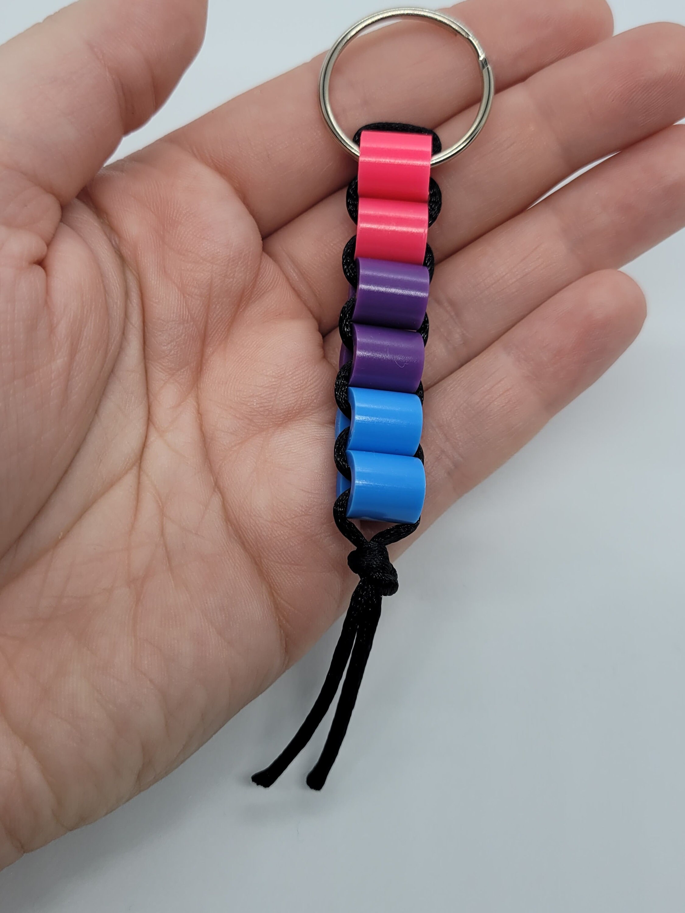 Bi Pride Fidgets Keychains Worry Stone Key Ring Fidget Etsy