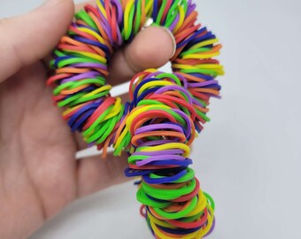 Mobius Solid Loom Picking Fidget | Double Ring!