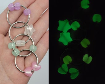 Breloczki Fidgets świecące w ciemności