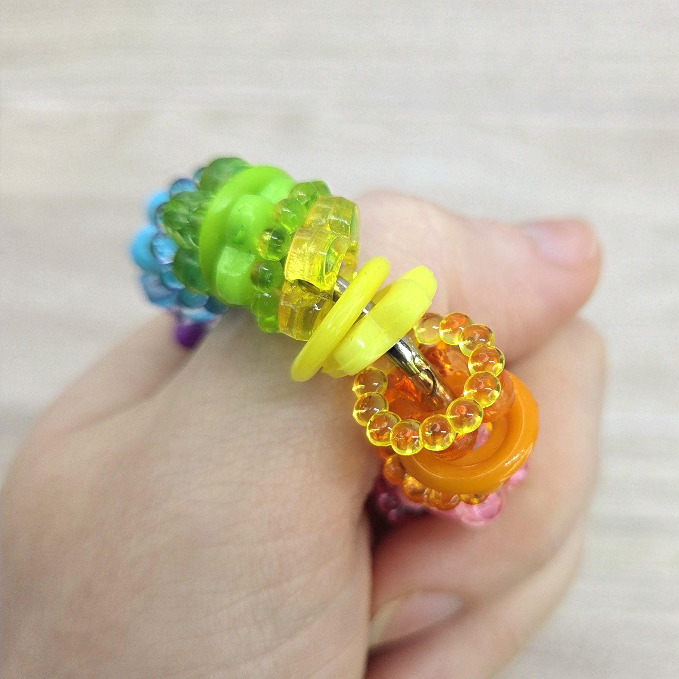 Chunky Bubble Loop Fidget | Noisy Fidget - Etsy