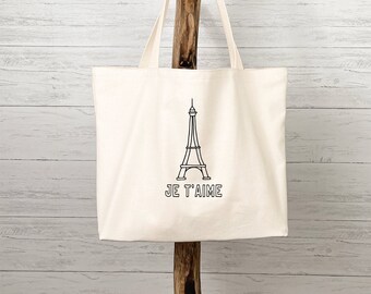Tote Bag French Etsy Tote Bag French Etsy