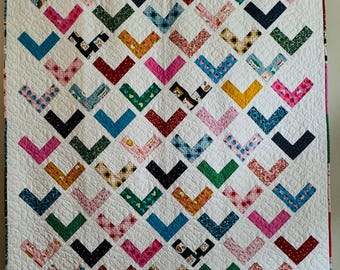 Trapunta moderna / Ruby Star Society / Strawberry & Friends / Patchwork fatto a mano